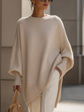 Jennifer Women's Batwing Sleeve Oversized Knit Sweater