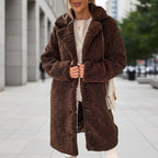 Sloane Women's Teddy Sherpa Long Winter Coat