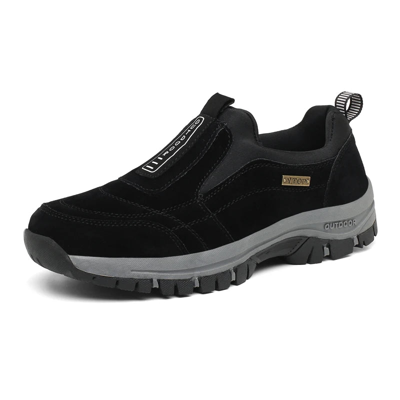 Wallace Comfortable Suede Slip On Walking Shoes