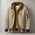 Lionel Casual Winter Hooded Bomber Jacket