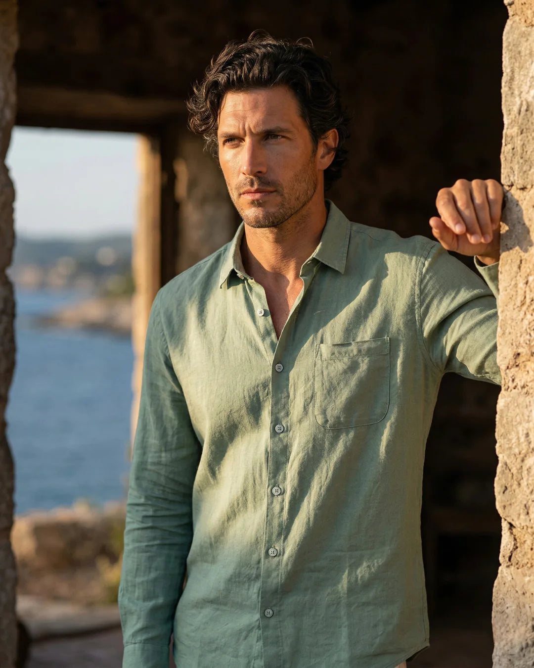 Amalfi Linen Shirt