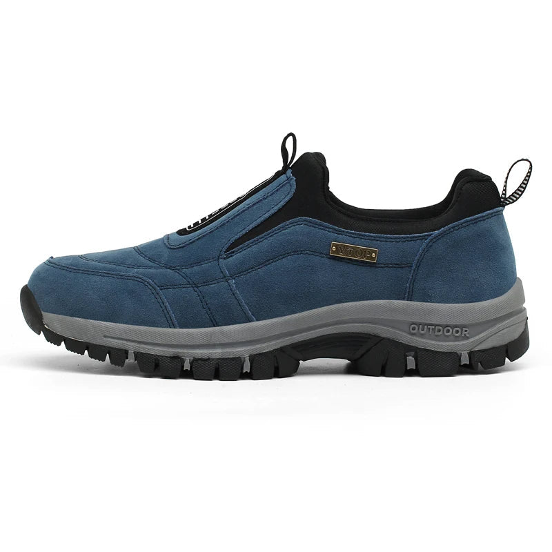 Wallace Comfortable Suede Slip On Walking Shoes