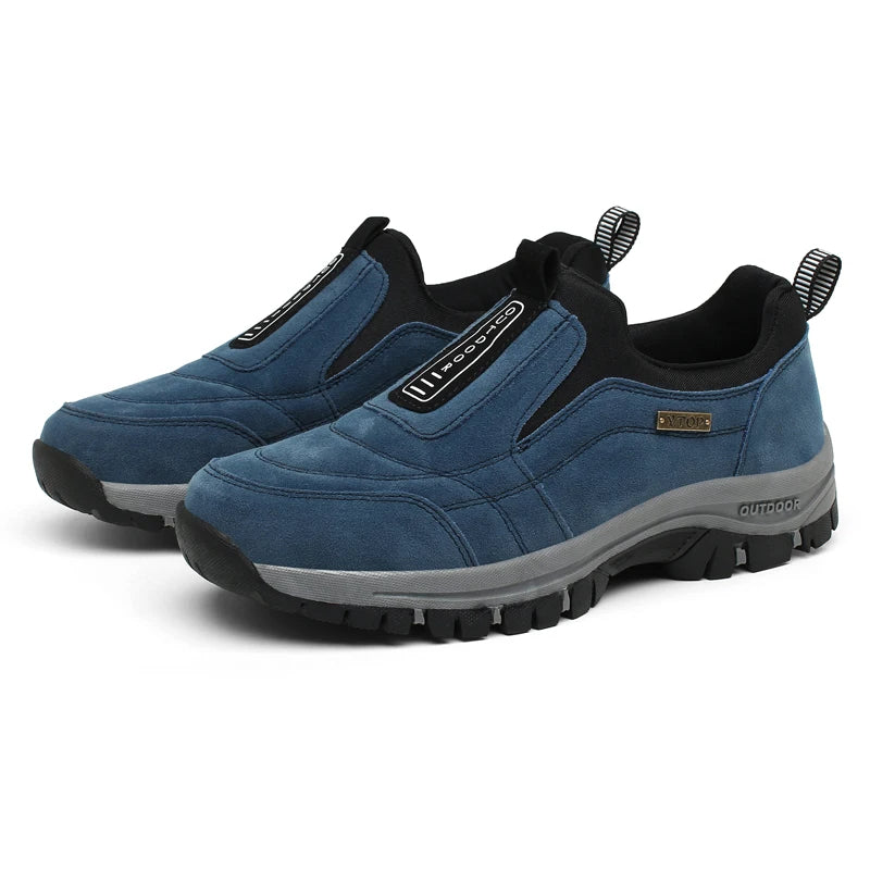 Wallace Comfortable Suede Slip On Walking Shoes