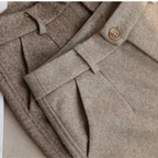 Julian Tailored Warm Herringbone Dress Pants