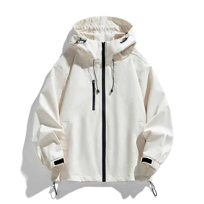Helena Lightweight Casual Hooded Windbreaker Jacket