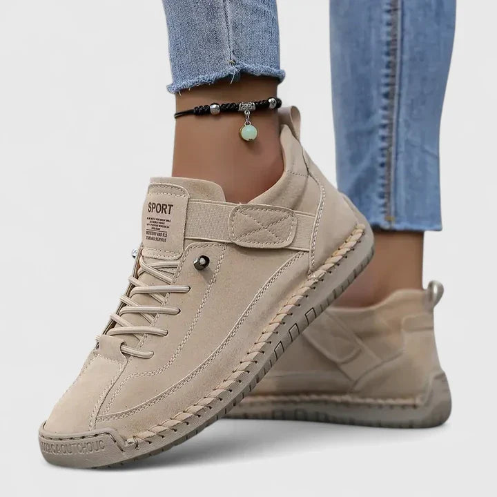 Amanda Women's Leather Casual Orthopedic Sneakers
