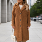 Sloane Women's Teddy Sherpa Long Winter Coat