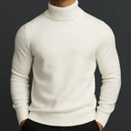 Tobias Warm Tailored Merino Wool Turtleneck Sweater