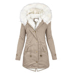 Marianne Warm Winter Fleece Lined Hooded Parka
