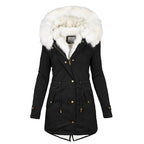 Marianne Warm Winter Fleece Lined Hooded Parka