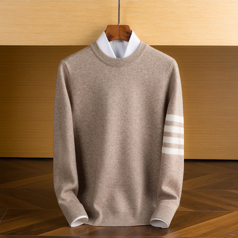 Winston Warm Classic Lambswool Crew Neck Sweater
