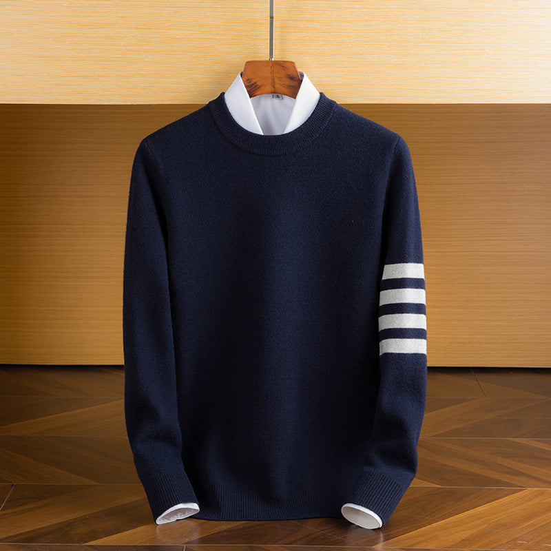 Winston Warm Classic Lambswool Crew Neck Sweater