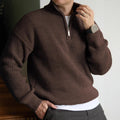 Callum Warm Stylish Heavyweight Quarter Zip Sweater