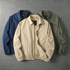 Elliot Lightweight Casual Vintage Zip Up Jacket