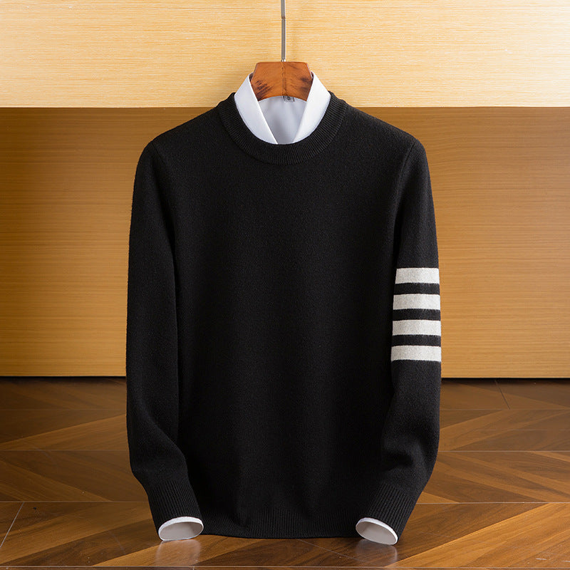 Winston Warm Classic Lambswool Crew Neck Sweater