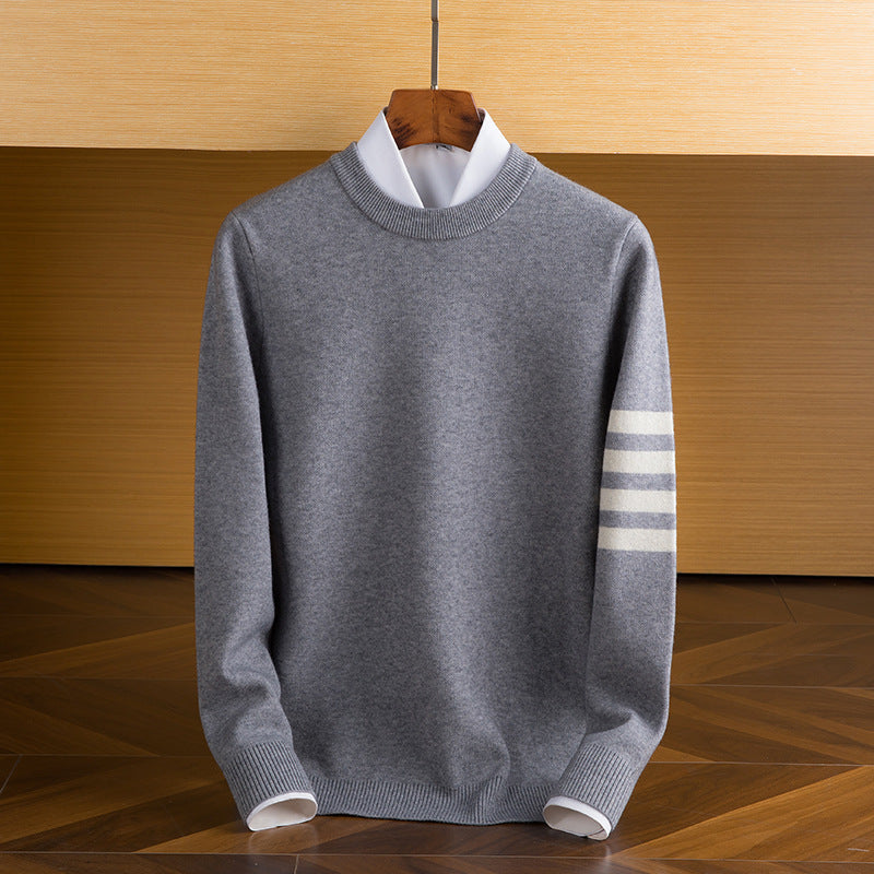 Winston Warm Classic Lambswool Crew Neck Sweater