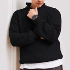 Callum Warm Stylish Heavyweight Quarter Zip Sweater