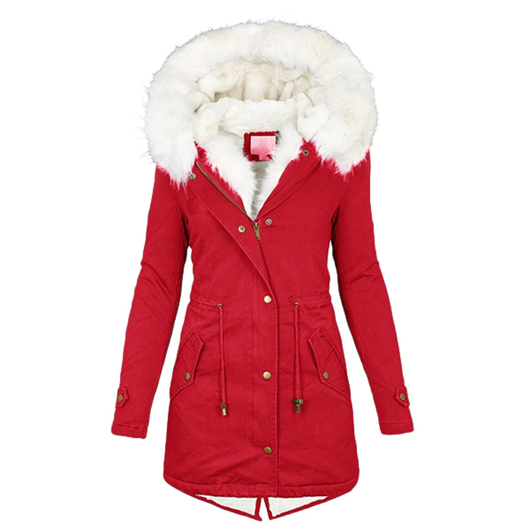 Marianne Warm Winter Fleece Lined Hooded Parka