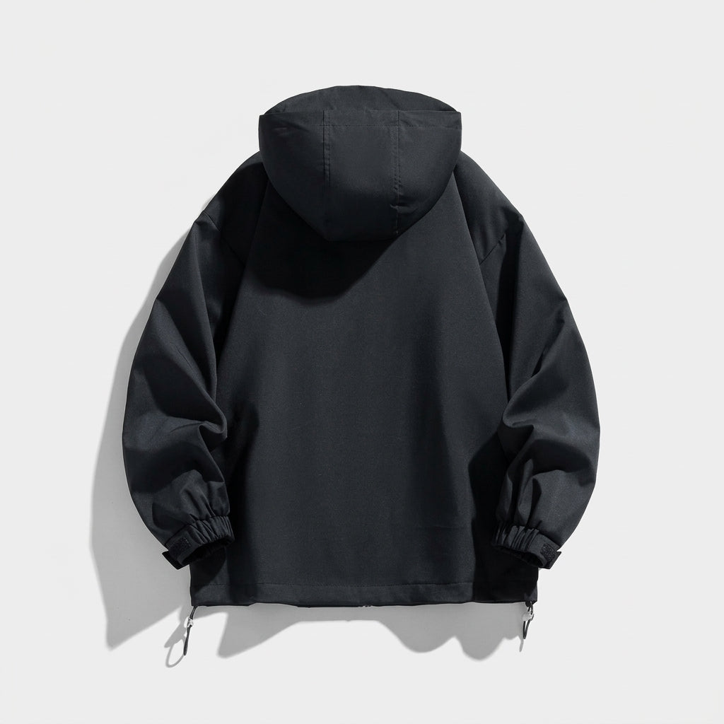 Helena Lightweight Casual Hooded Windbreaker Jacket