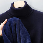 Tobias Warm Tailored Merino Wool Turtleneck Sweater