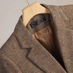 Mara Women's Formal Cotton Tweed Blazer Jacket