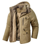 Corbett Men's Sherpa-Lined Warm Hooded Jacket