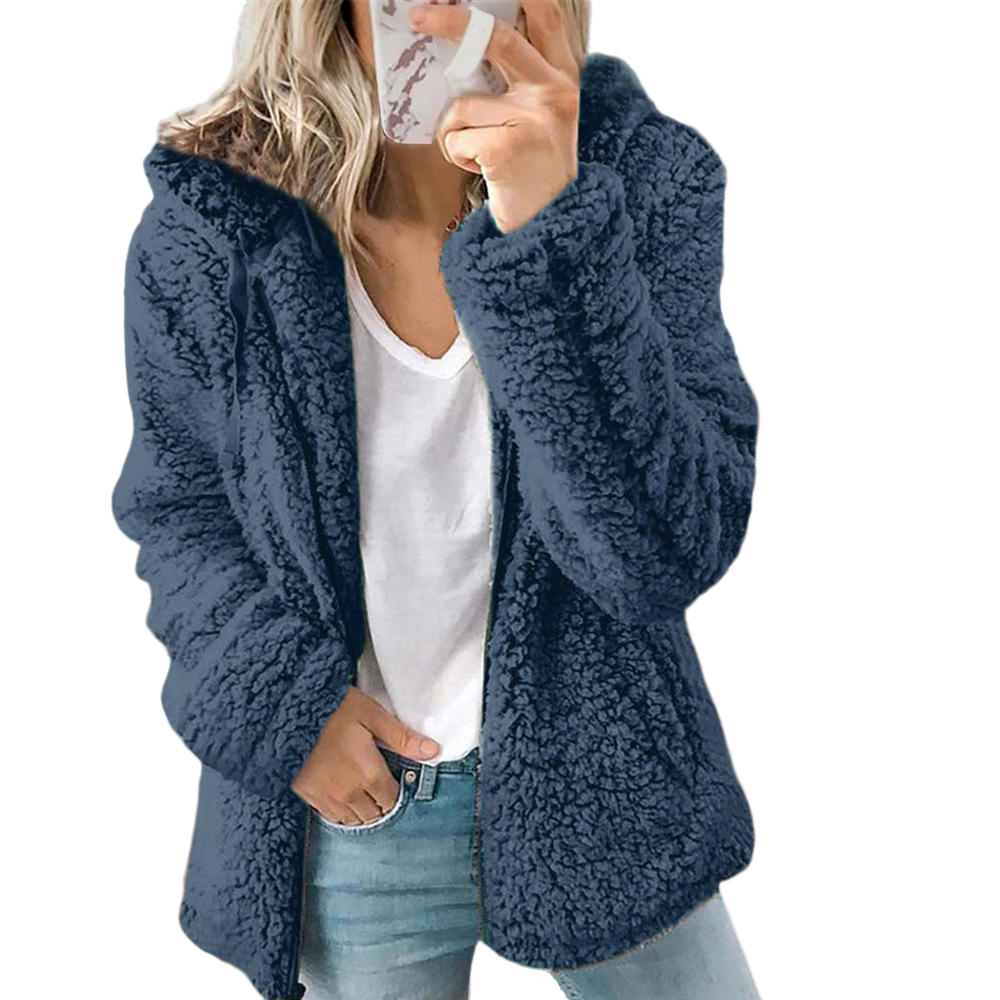 Rosemary Warm Fuzzy Sherpa Hooded Jacket