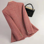 Mara Women's Formal Cotton Tweed Blazer Jacket