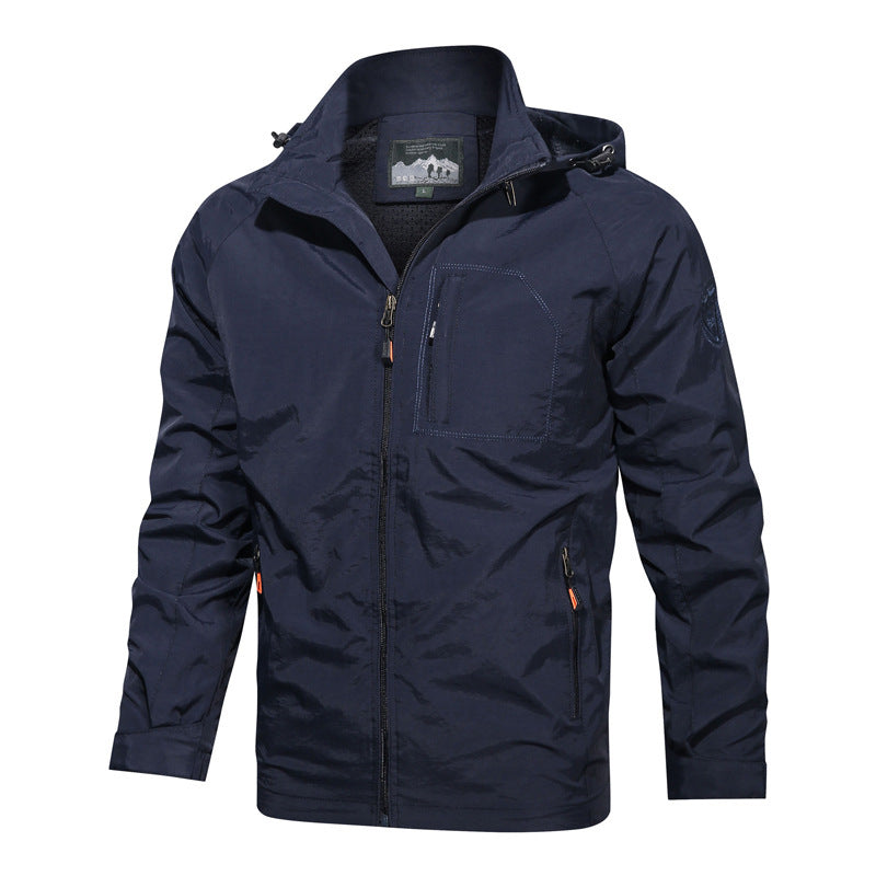 Barnaby Rugged Utility All Weather Hooded Jacket