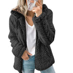 Rosemary Warm Fuzzy Sherpa Hooded Jacket
