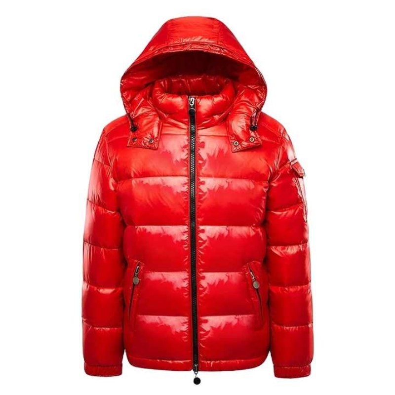 Russell Winter Shiny Hooded Puffer Jacket