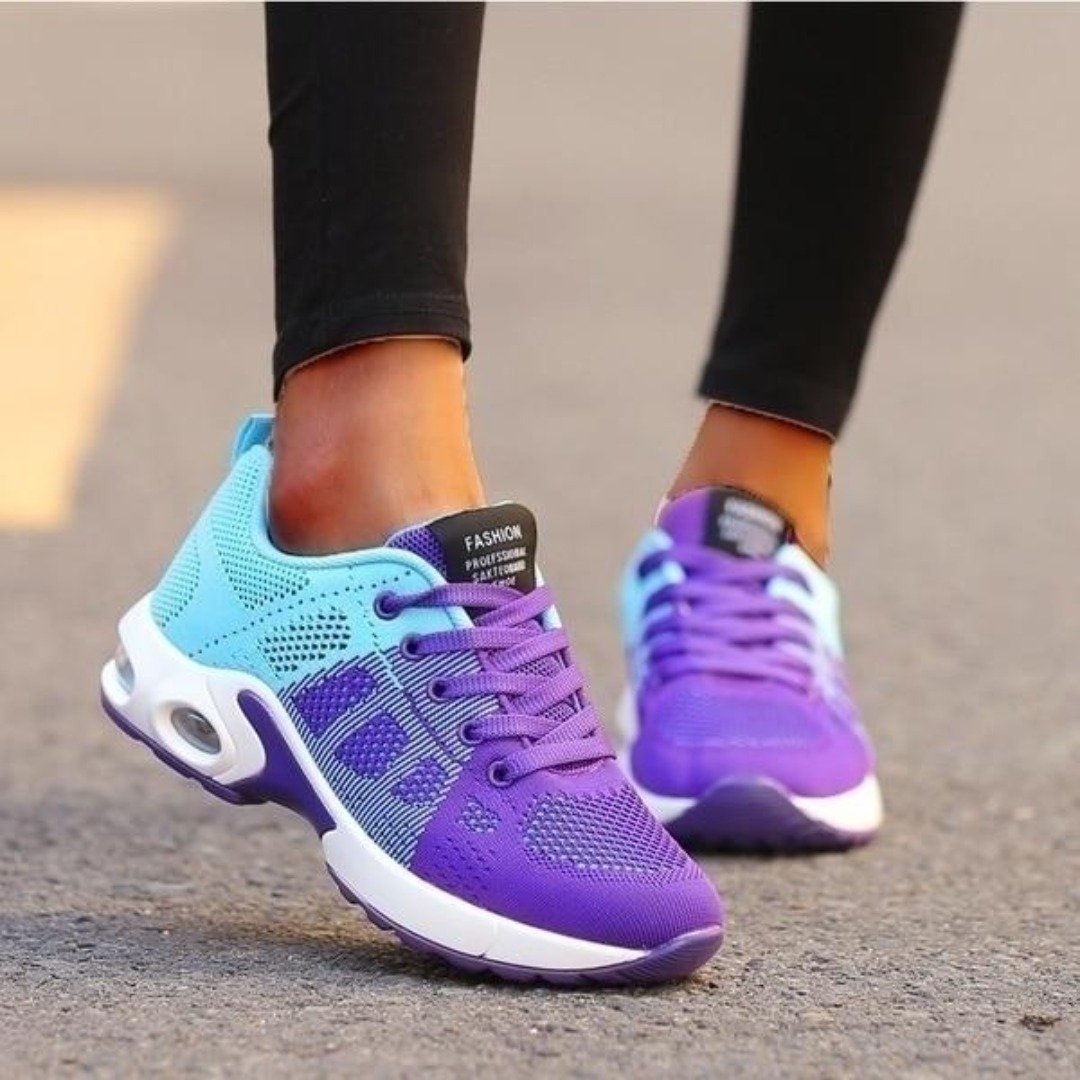 Dahlia Casual Cushioned Lace Up Running Shoes