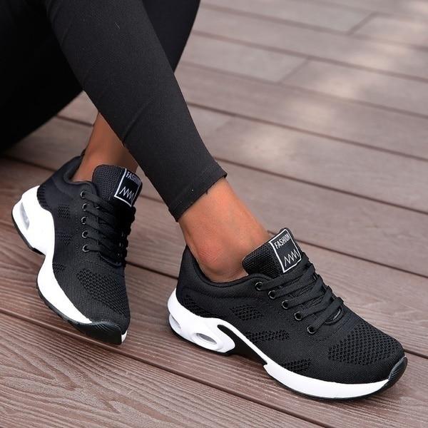 Dahlia Casual Cushioned Lace Up Running Shoes