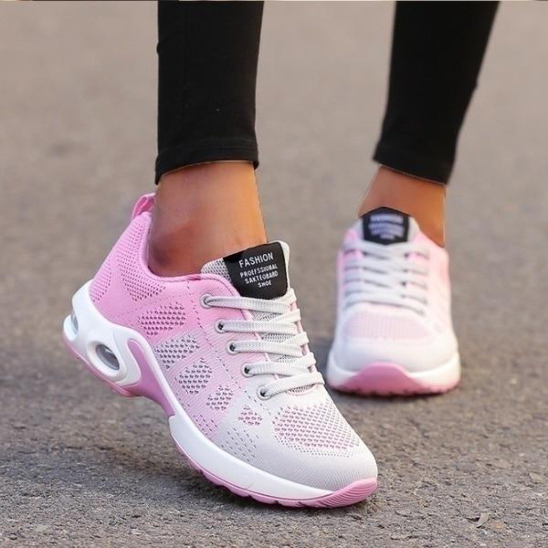 Dahlia Casual Cushioned Lace Up Running Shoes