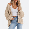 Theodora Women's Stylish Chunky Knit Cardigan Sweater