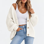 Theodora Women's Stylish Chunky Knit Cardigan Sweater