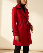 Kensington Women's Wool Belted Coat