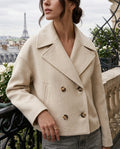 Blakely Women's Double-Breasted Wool Coat