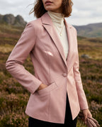 Sinclair Women's Leather Tailored Blazer