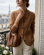 Whitney Women's Cashmere Button Cardigan
