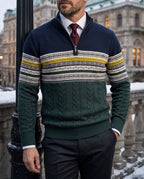 Camden Men's Winter Half Zip Sweater