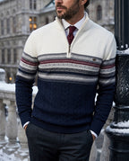 Camden Men's Winter Half Zip Sweater
