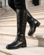Krya Women's Knee High Leather Boots