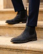 Vale Men's Genuine Leather Chelsea Boots