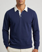 Beckham Men's Cotton Polo Sweatshirt