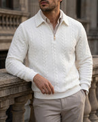 Corbin Men's Half Zip Knit Sweater