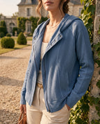 Cassia Women's Cropped Waffle Hoodie