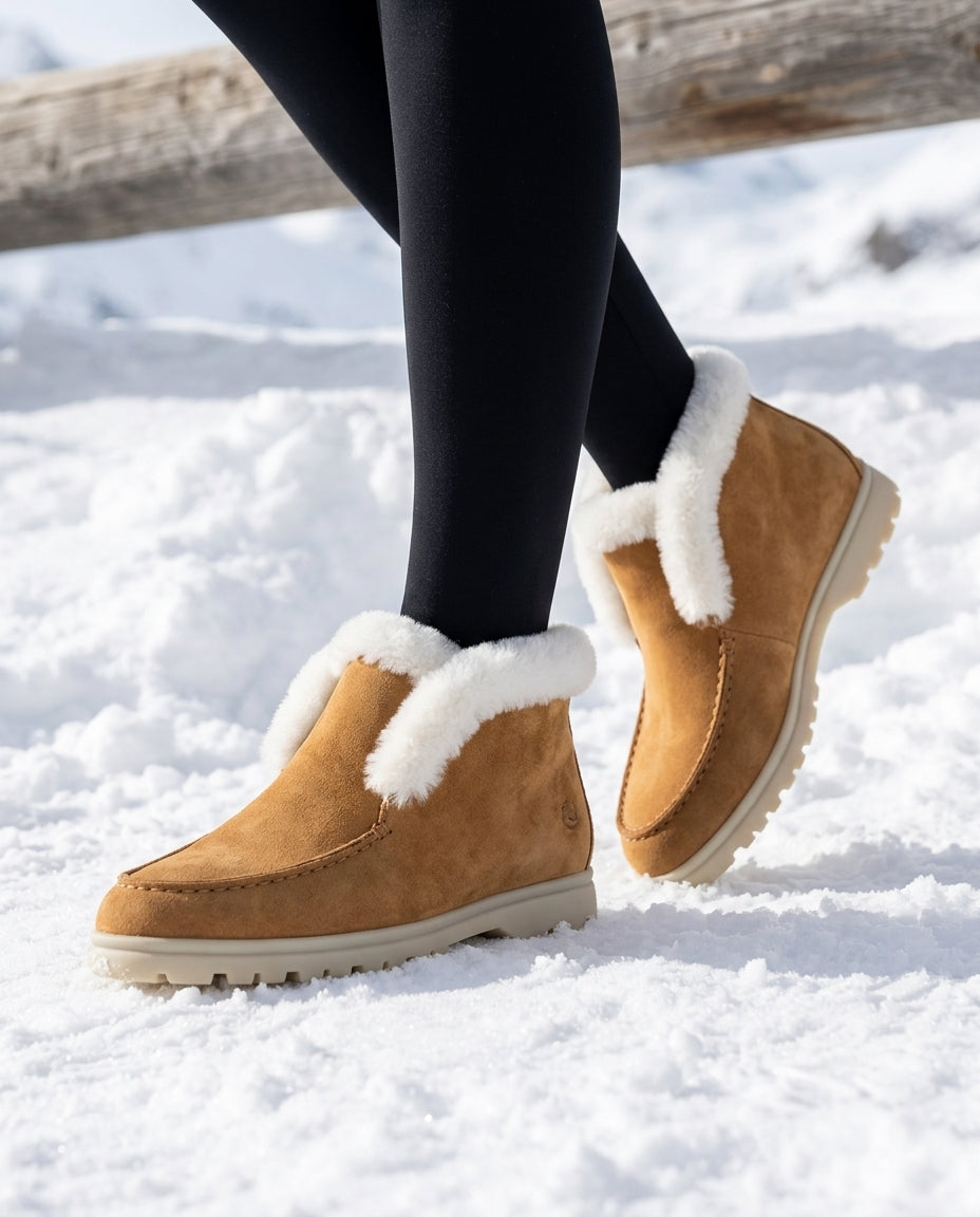 Marchetti Women's Shearling Loafer Boots
