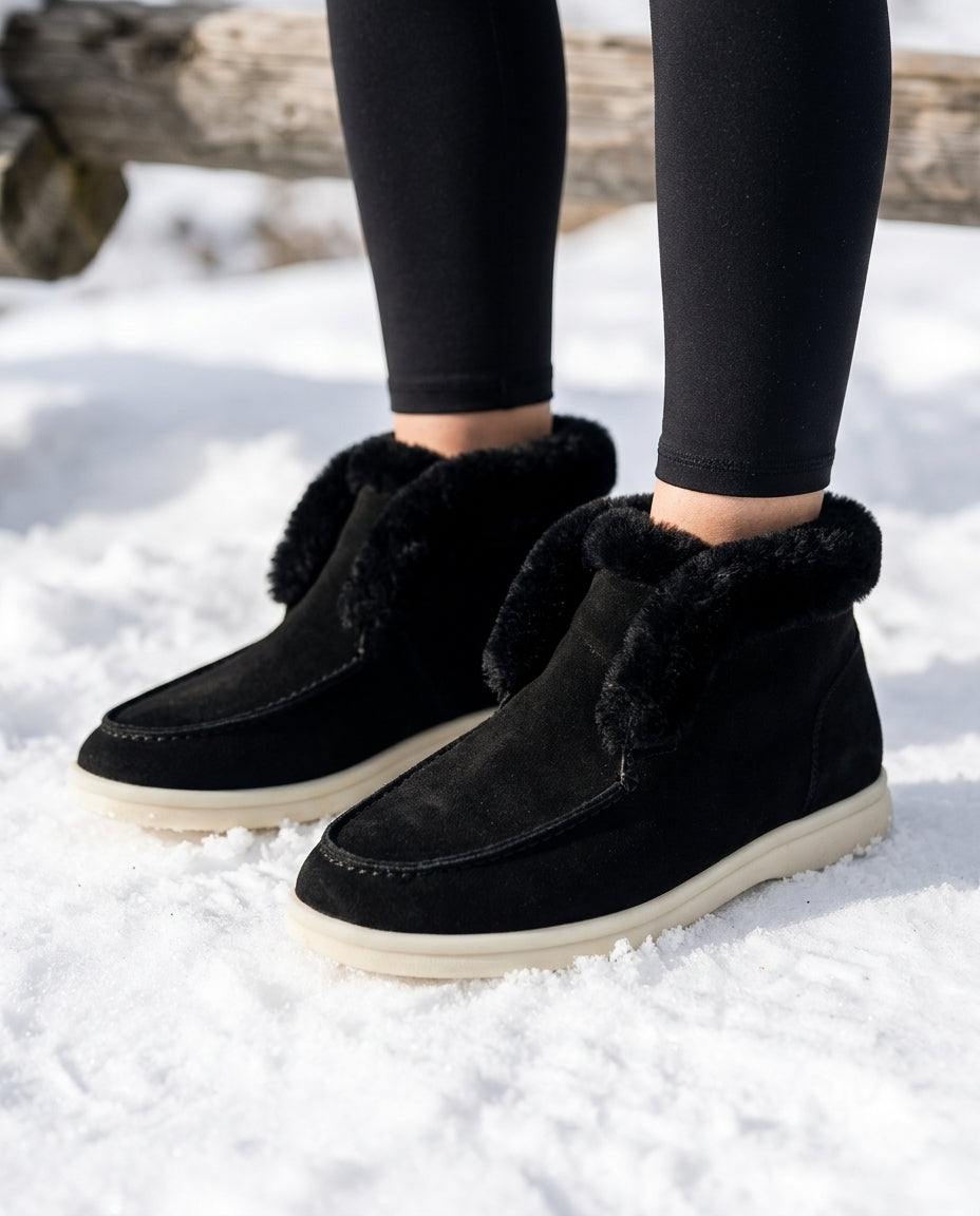 Marchetti Women's Shearling Loafer Boots