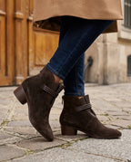 Farrow Women's Suede Pointed Toe Boots